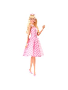 Barbie The Movie Bambola Barbie In Pink Gingham Dress Mattel