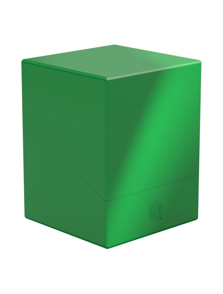 Ultimate Guard Boulder Deck Case 100+ Solid Green Ultimate Guard