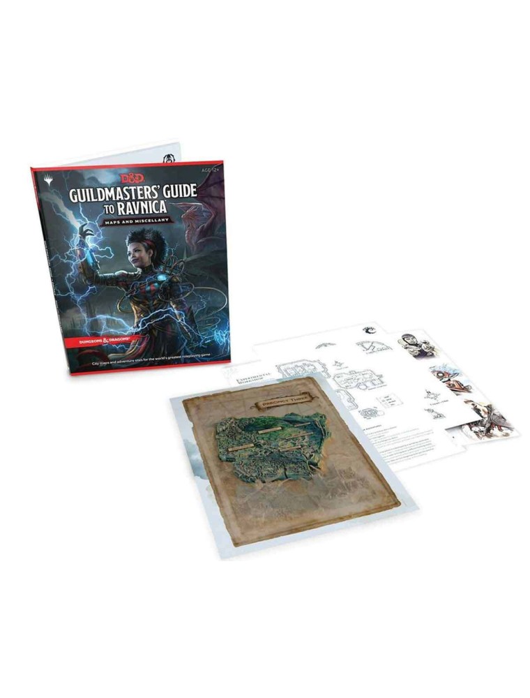 DND GUIDE TO RAVNICA RPG MAP PACK Accessori Hasbro/wizards Of The Coast