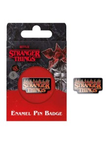 STRANGER THINGS DEMOGORGON HUNTER BADGE SPILLA PYRAMID INTERNATIONAL