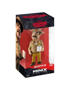 Stranger Things Hopper Minix Figura 12cm Minix