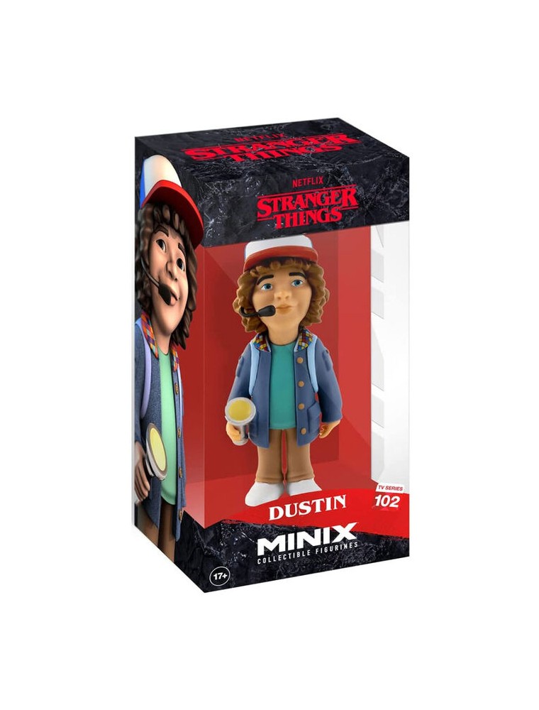 Stranger Things Dustin Minix Figura 12cm Minix