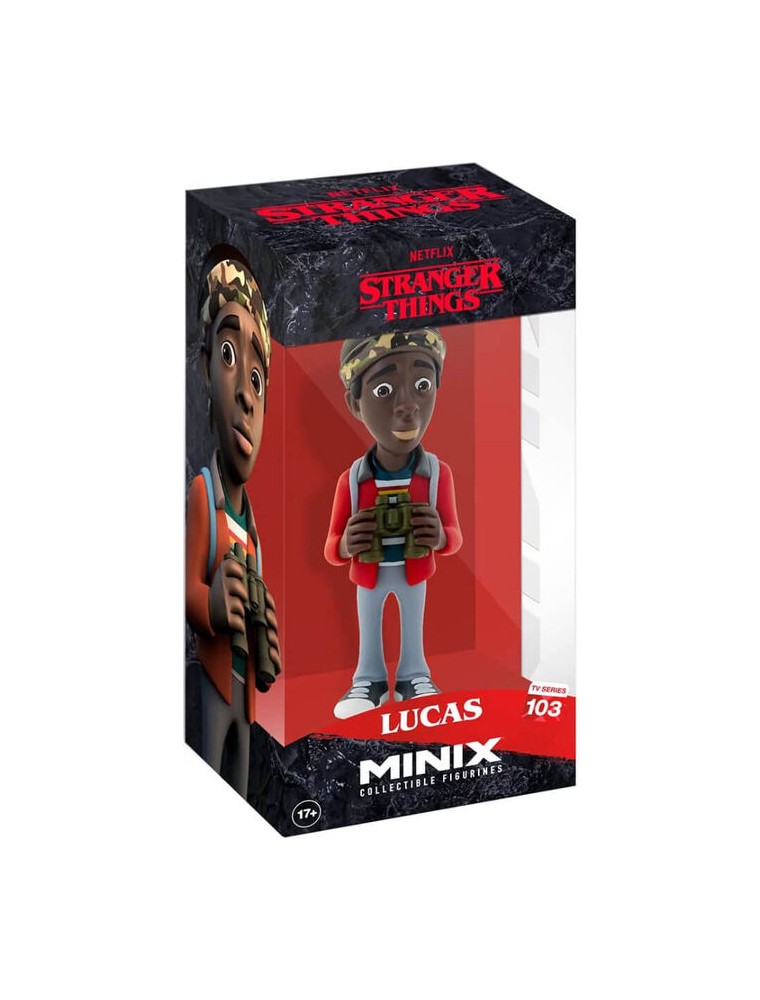 Stranger Things Lucas Minix Figura 12cm Minix