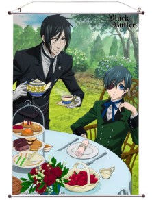 Black Butler Wallscroll Tea...