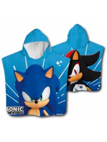 Sonic The Hedgehog Microfibre Poncho Asciugamano Sega