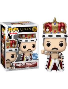 The Queen Funko POP Vinile Figura Freddie Mercury Diamond Glitter 9cm