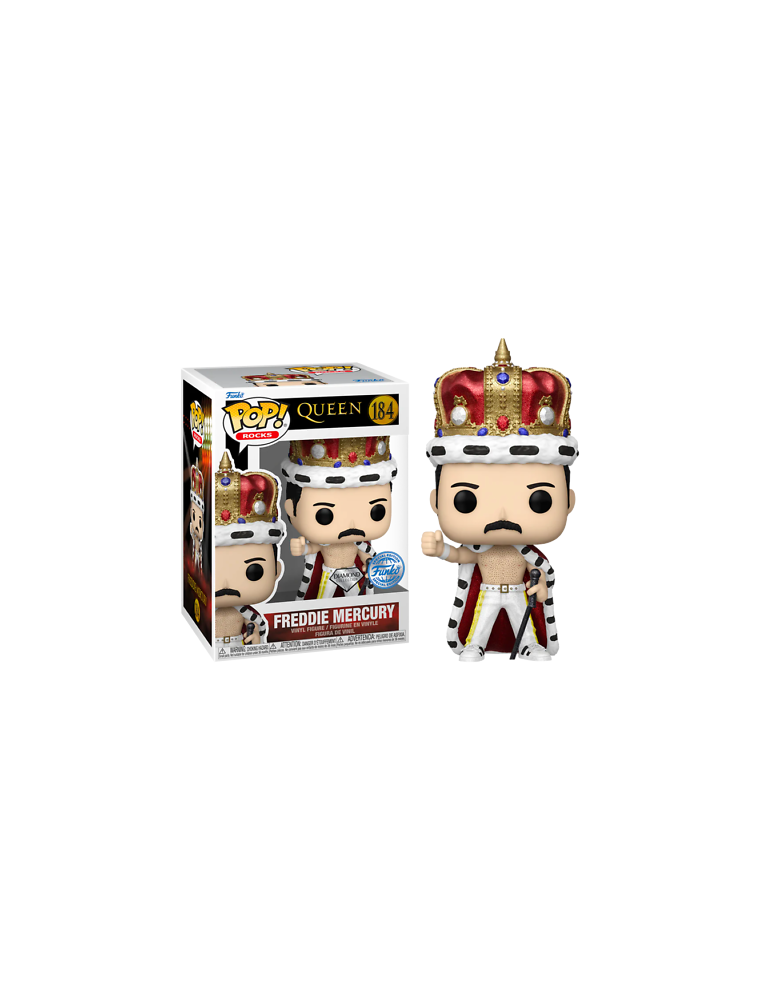 The Queen Funko POP Vinile Figura Freddie Mercury Diamond Glitter 9cm