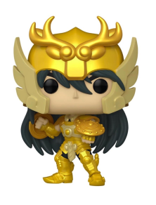 Saint Seiya Funko POP Vinile Figura Libra Shiryu Gold 9 cm