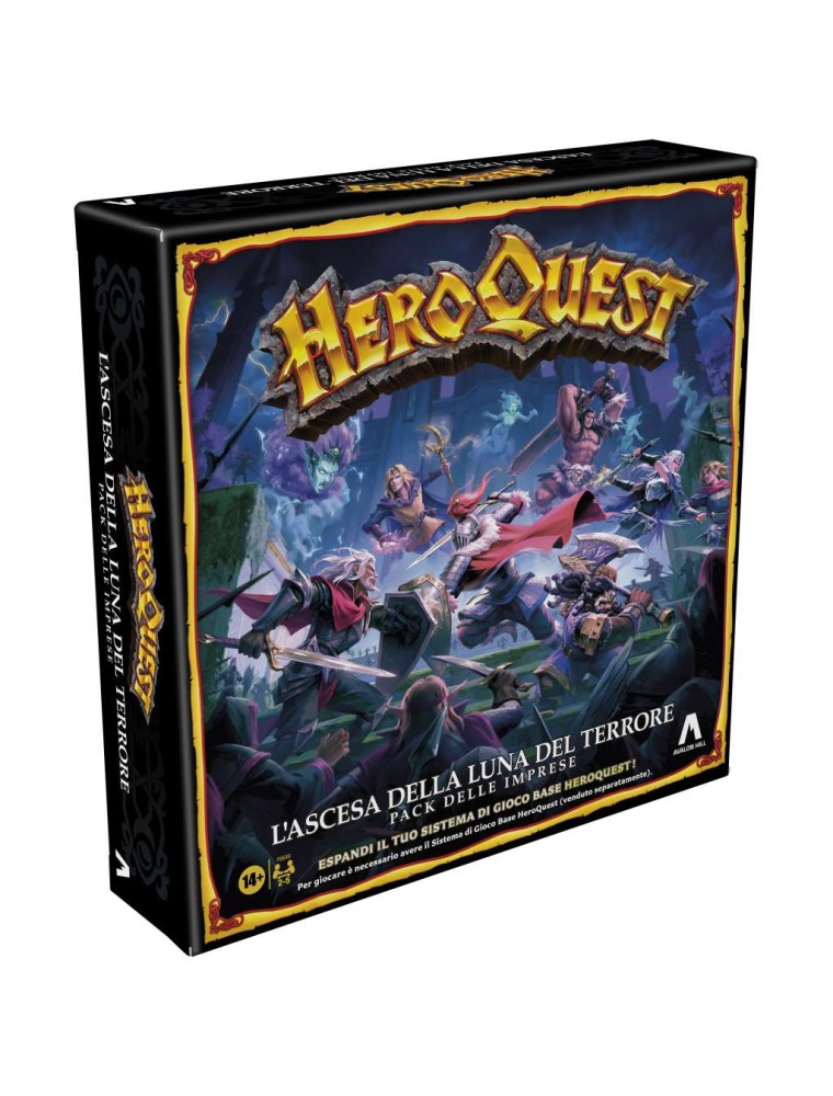 HEROQUEST ASCESA DELLA LUNA DEL TERRORE Gioco Da Tavolo Hasbro