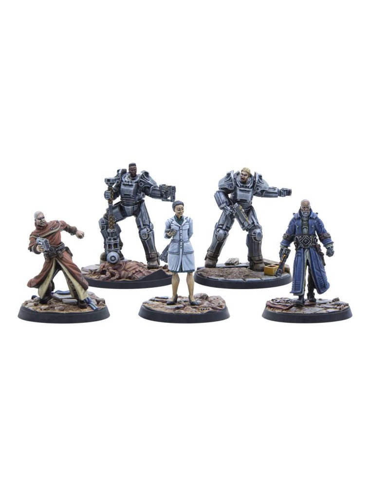 FALLOUT WW BROTHERHOOD OF STEEL  CITADEL Miniature E Modellismo Modiphius