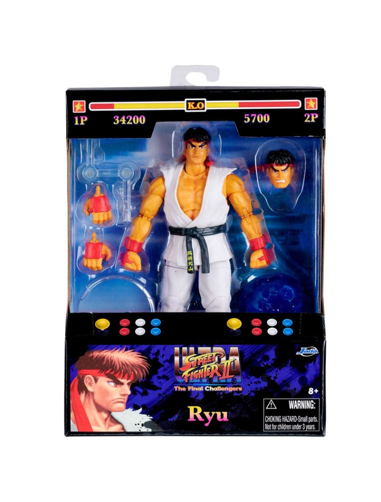 Street Fighter Ii Ryu Figura 15cm Jada Toys