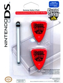 BD&A NDS LITE GUITAR HERO STYLUS PACK - OLD GEN