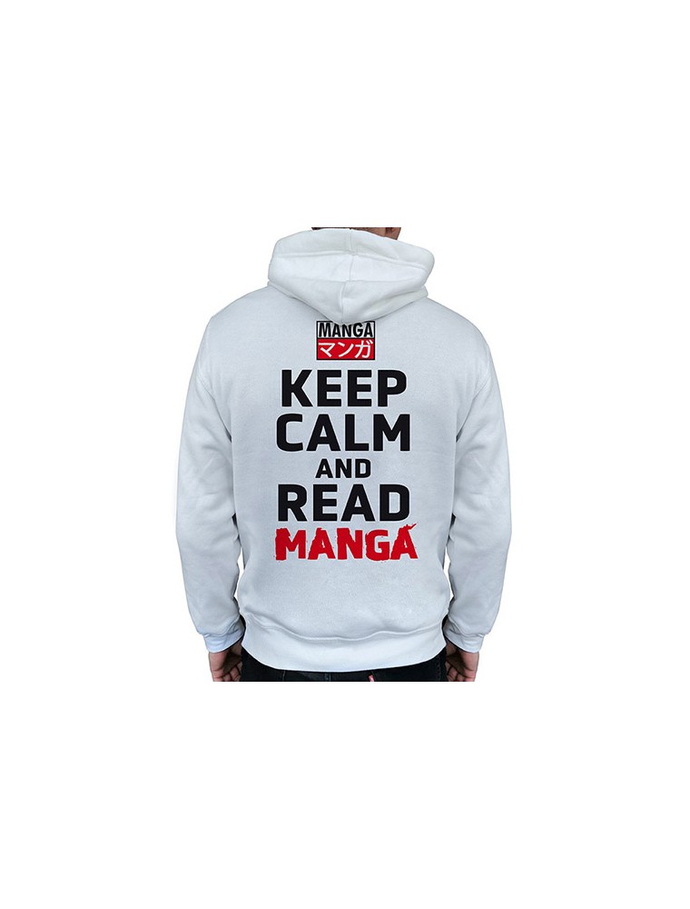 FELPA KEEP CALM READ MANGA L ANIME - ABBIGLIAMENTO