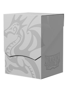 DRAGON SHIELD PORTA MAZZO ASHEN WHITE CARD PROTECTOR - CARTE DA GIOCO/COLLEZIONE