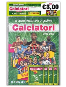 Panini Starter Pack Album Calciatori 2023-24 + 3 Bustine (ITA)