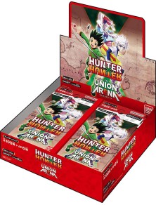 UNION ARENA HUNTER X JAP BOX 20 BUSTE ANIME MANGA - CARTE DA GIOCO/COLLEZIONE