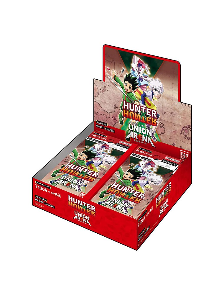 UNION ARENA HUNTER X JAP BOX 20 BUSTE ANIME MANGA - CARTE DA GIOCO/COLLEZIONE