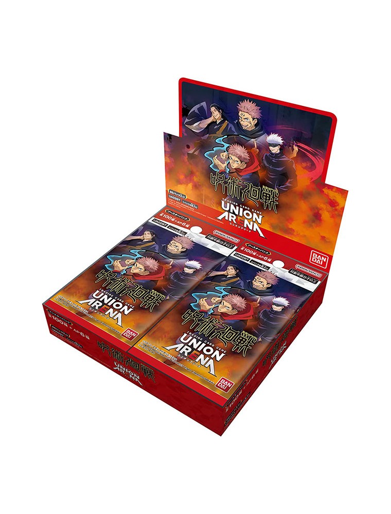 UNION ARENA JUJUTSU KAISEN JAP BOX 20 BUSTE ANIME MANGA - CARTE DA GIOCO/COLLEZIONE