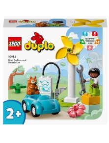 10985 DUPLO TOWN TURBINA EOLICA E AUTO ELETTRICA LEGO