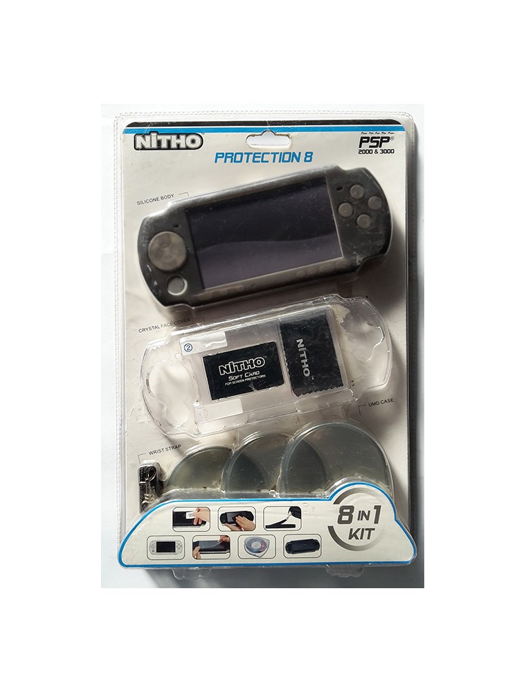 PSP PROTECTION KIT 8 NITHO PACK - OLD GEN