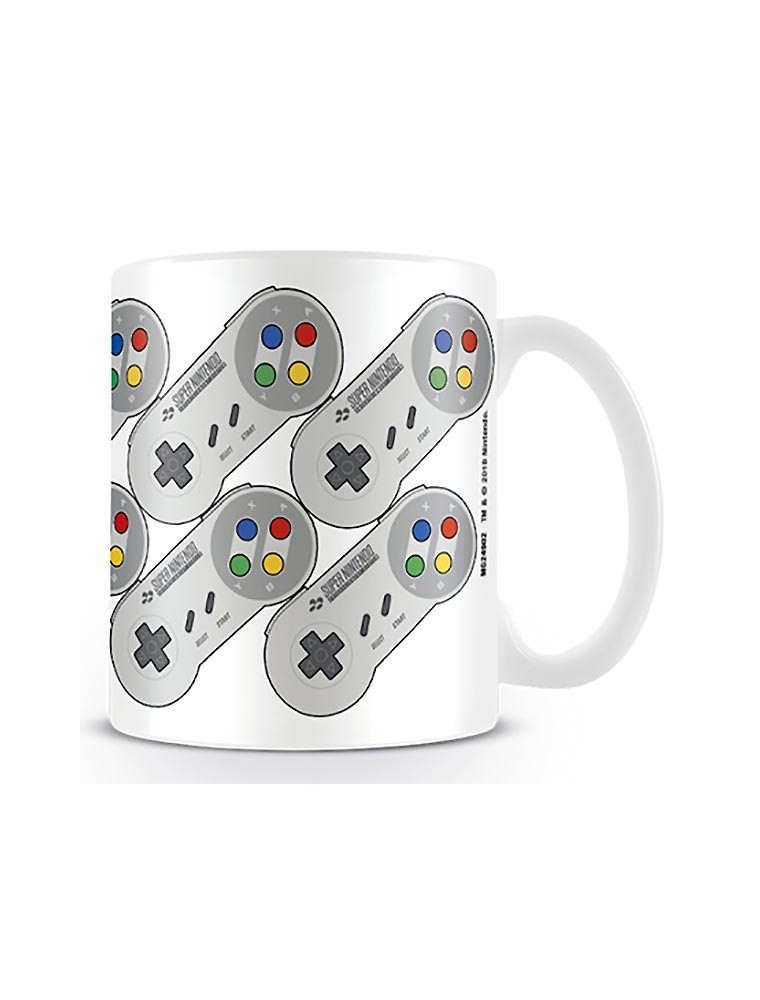 TAZZA NINTENDO SNES CONTROLLER VIDEOGAMES - GADGET