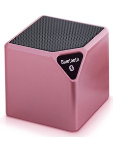 BB SPEAKERS WIRELESS BLUETOOTH ROSA METAL AUDIO/VIDEO