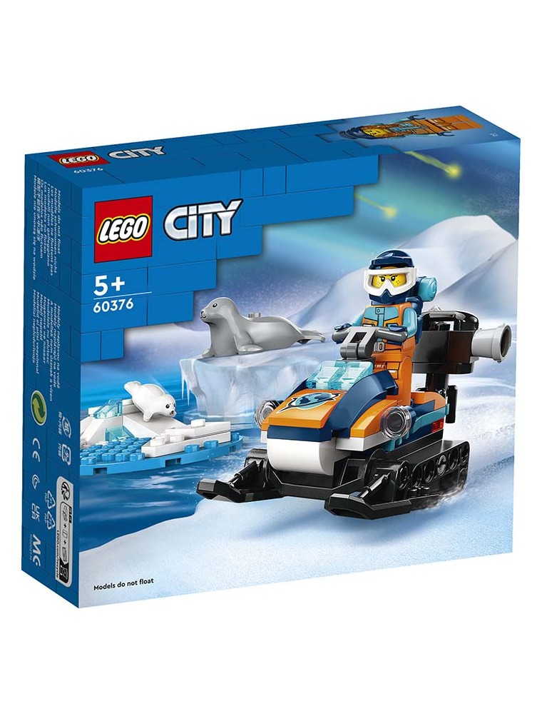 60376 CITY EXPLORATION GATTO DELLE NEVI ARTICO LEGO