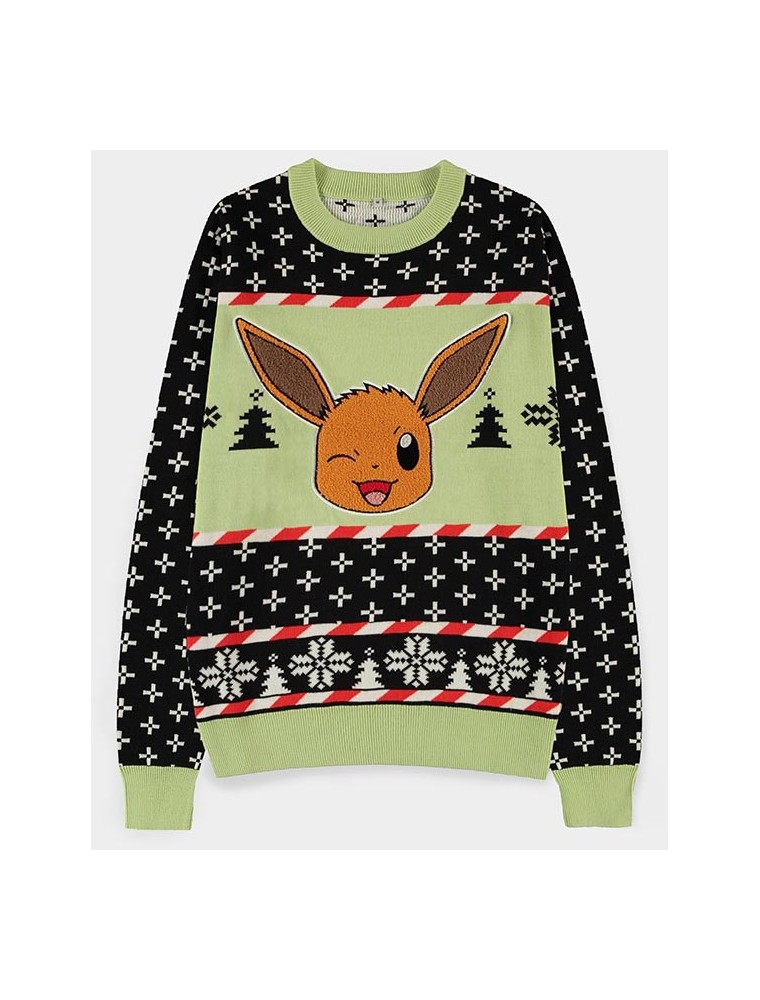 MAGLIONE NATALE POKEMON EEVEE L - ABBIGLIAMENTO