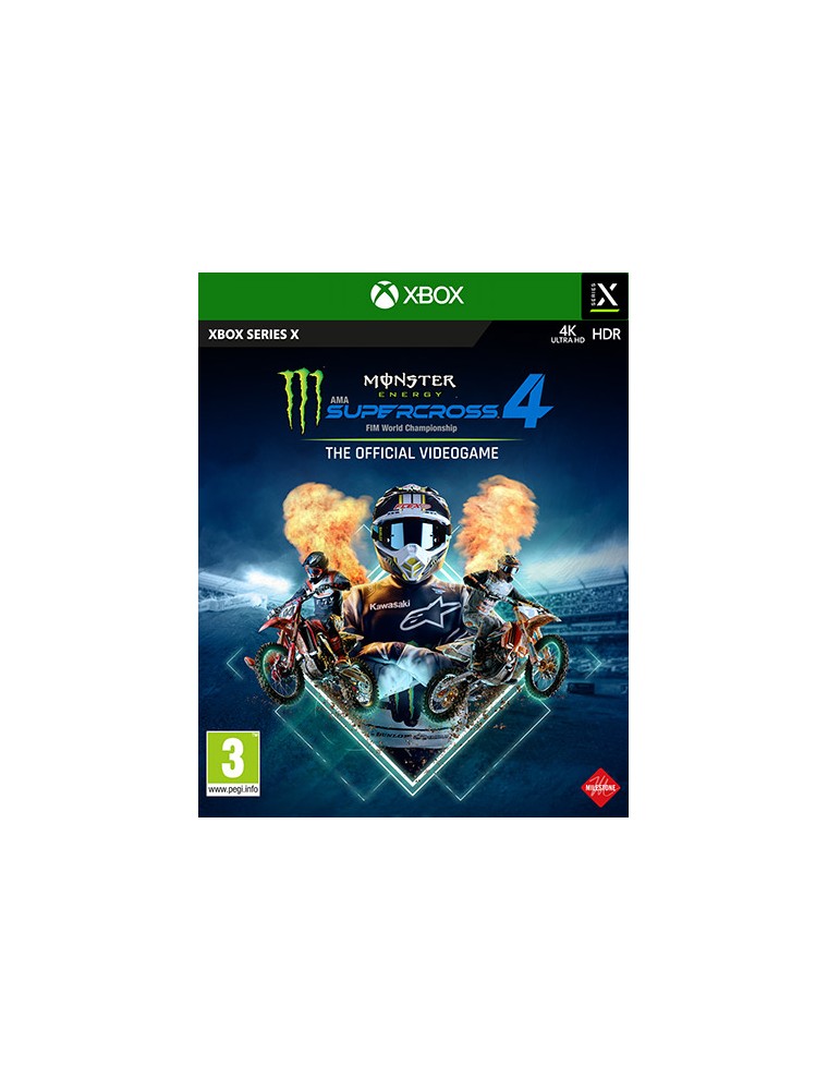 MONSTER ENERGY SUPERCROSS 4 GUIDA/RACING - XBOX SERIES X