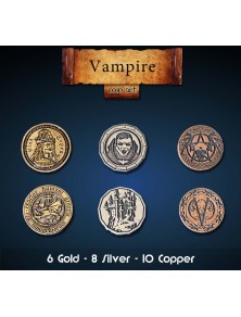 VAMPIRE METAL COINS SET...