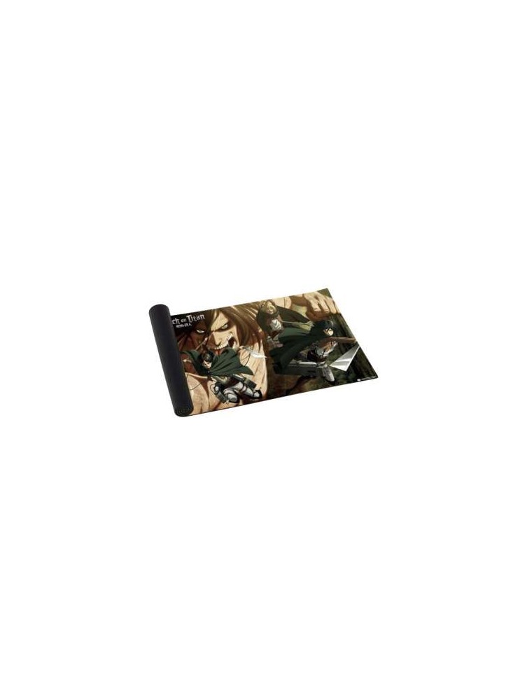 ATTACK ON TITAN PLAYMAT ATTACK TITAN TAPPETINO DA GIOCO DO NOT PANIC GAMES