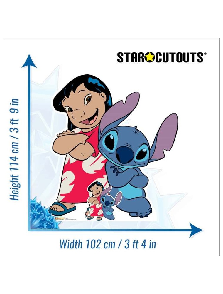 LILO & STITCH LIFESIZE CUTOUT SAGOMATO STAR