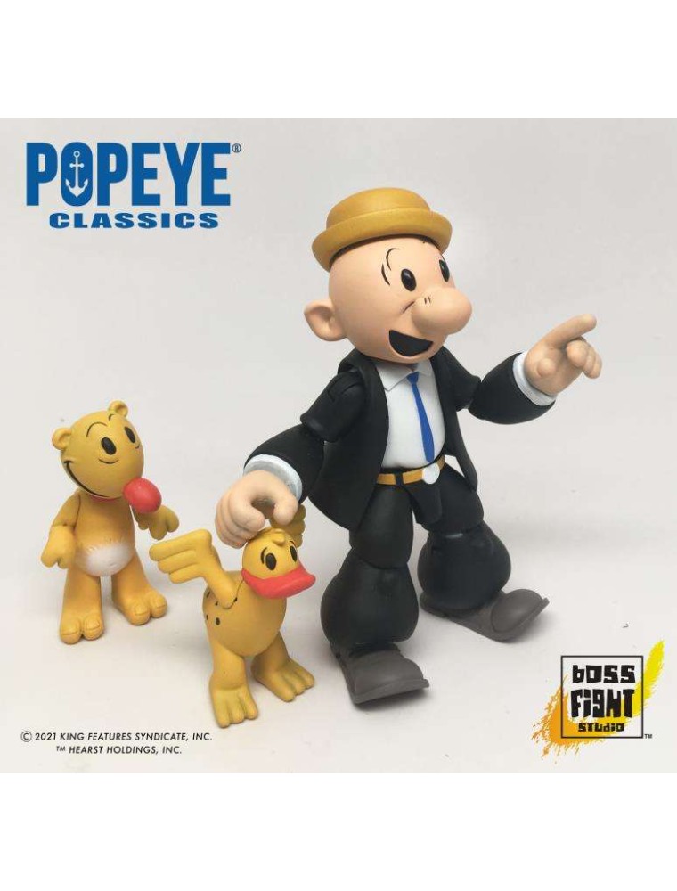 Popeye Wave 1 Castor Oyl Af Action Figura Boss Fight Studio