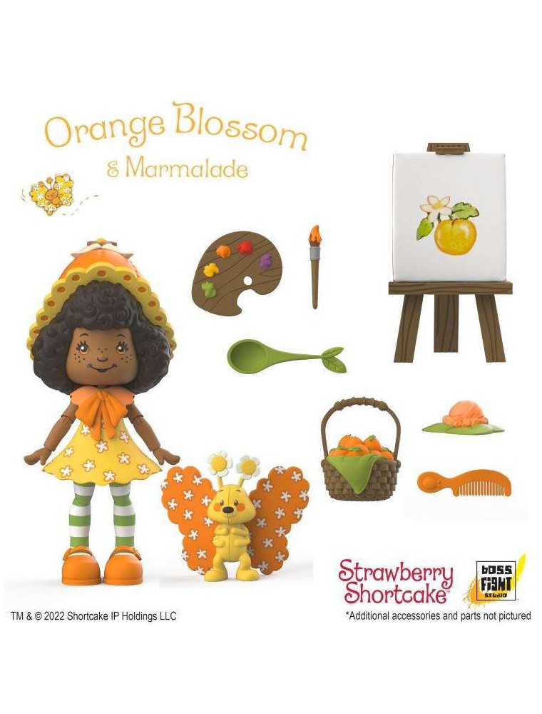 Cannucciaberry Shortcake Orange Blossom Af Action Figura Boss Fight Studio