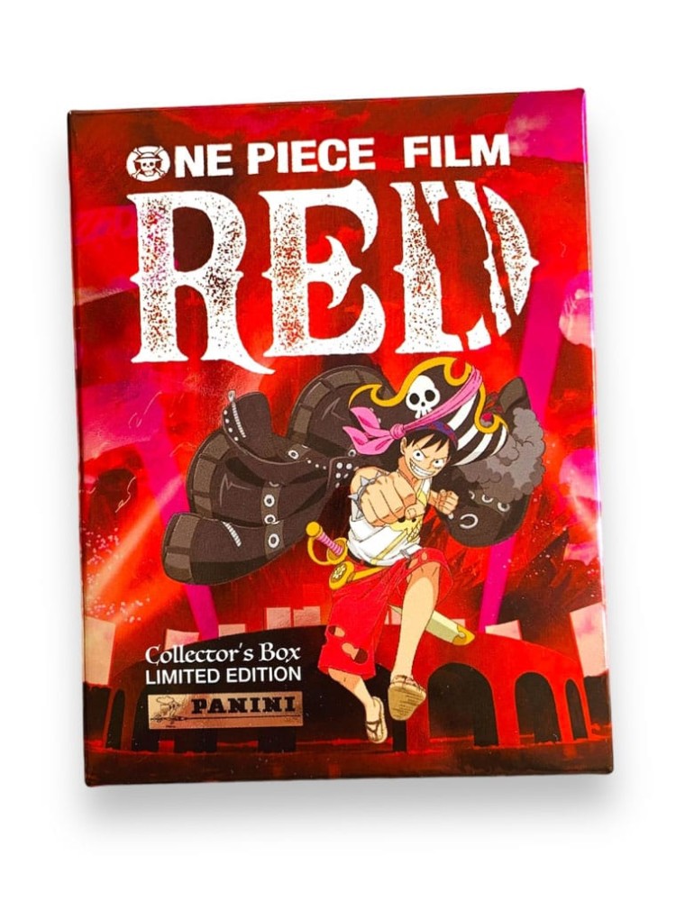 One Piece Film: Red Trading Cards Box da Collezione Edizione Limitata Versione Tedesca Panini