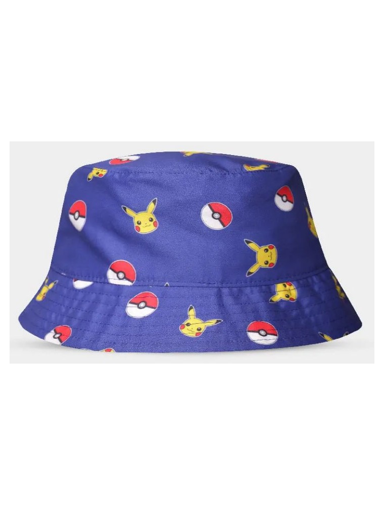 CAP BUCKET POKEMON PIKACHU & POKEBALL - ABBIGLIAMENTO