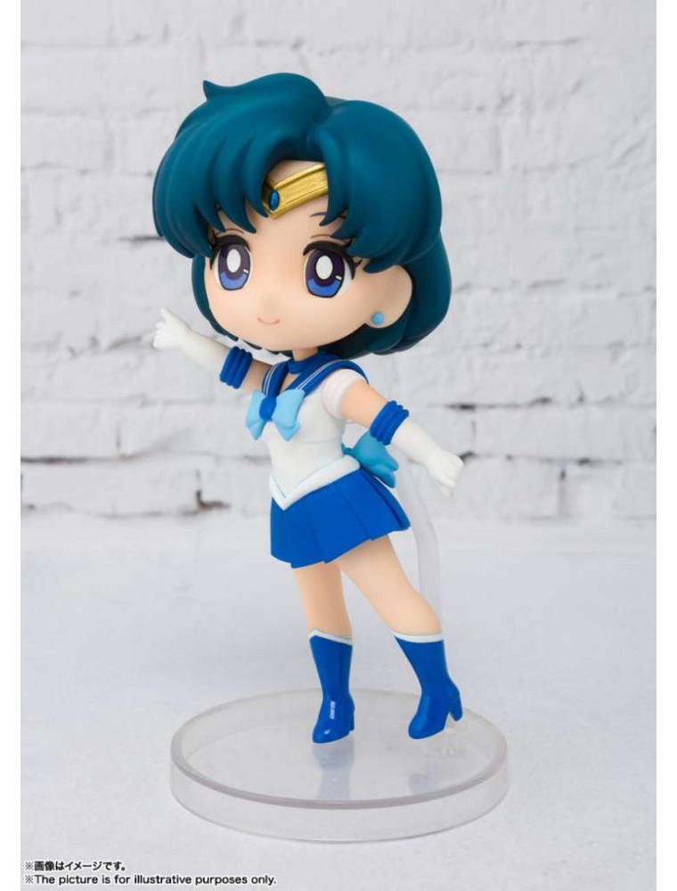 Sailormoon Sailor Mercury Fig Mini Rerun Action Figura Bandai