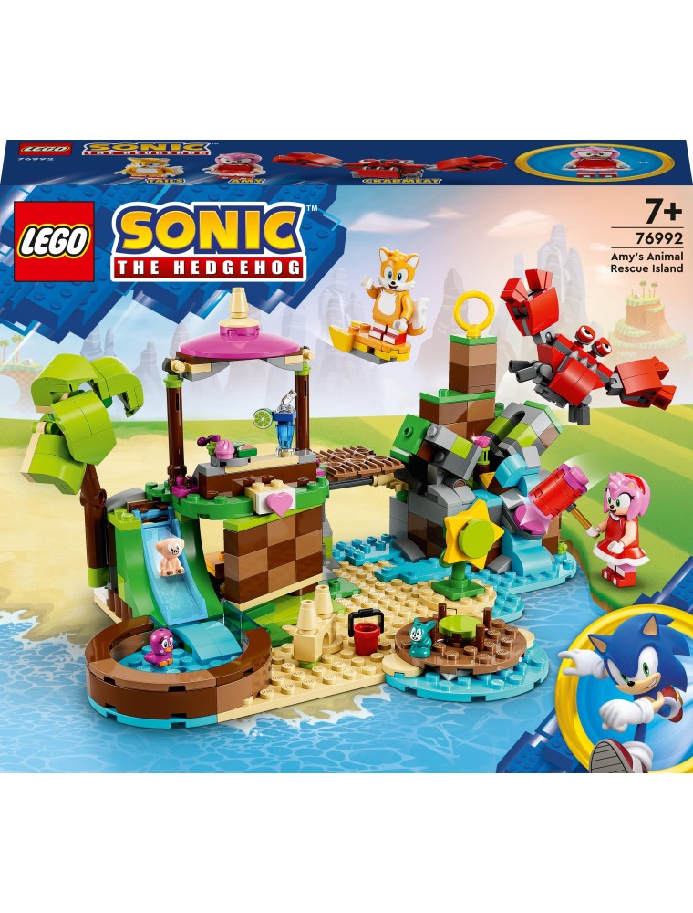 LEGO SONIC 76992 - L'ISOLA DEL SOCCORSO ANIMALE DI AMY