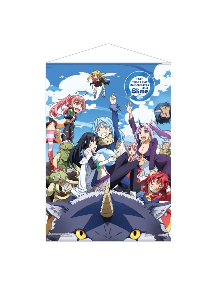 That Time I Got Reincarnated As A Slime Wallscroll Key Art S1 50 X 70 Cm POPbuddies