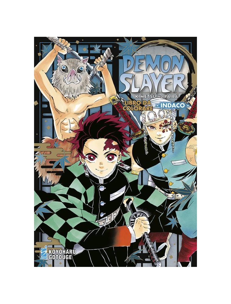 Demon Slayer - Libro Da Colorare - Indaco Vol.4