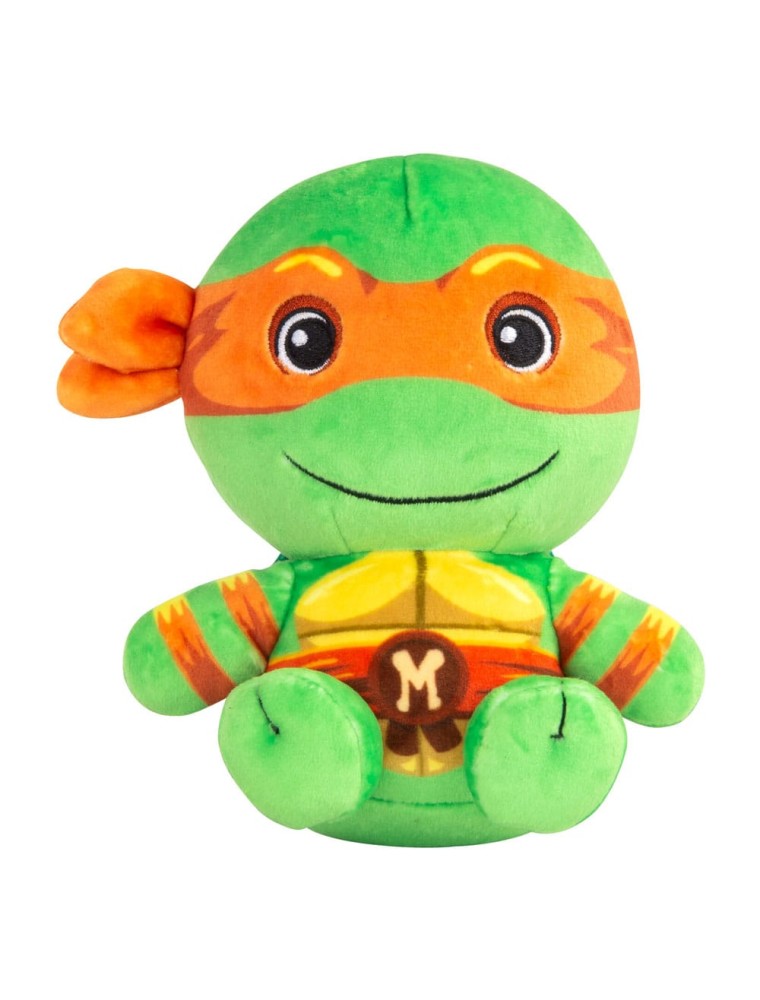 Tartarughe Ninja Mocchi-mocchi Peluche Figura Michelangelo Junior 15 Cm Tomy