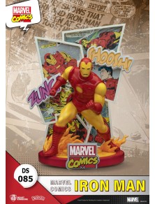 Marvel Comics D-Stage PVC Diorama Iron Man 16 Cm Beast Kingdom Toys