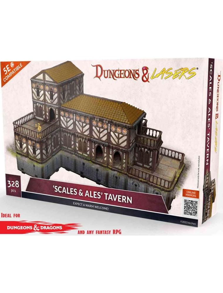 D&L SCALES & ALES TAVERN Miniature E Modellismo Archon Games