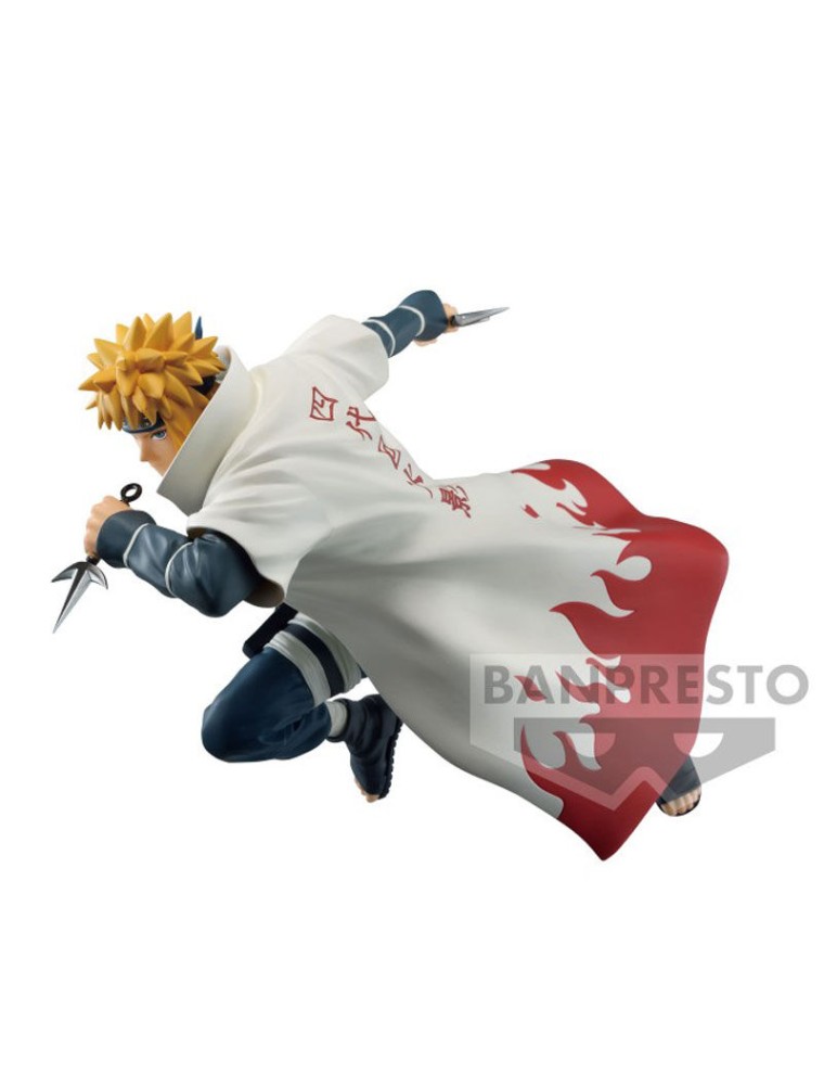 Naruto Shippuden Vibration Stars Namizake Minato Figura 18cm Banpresto