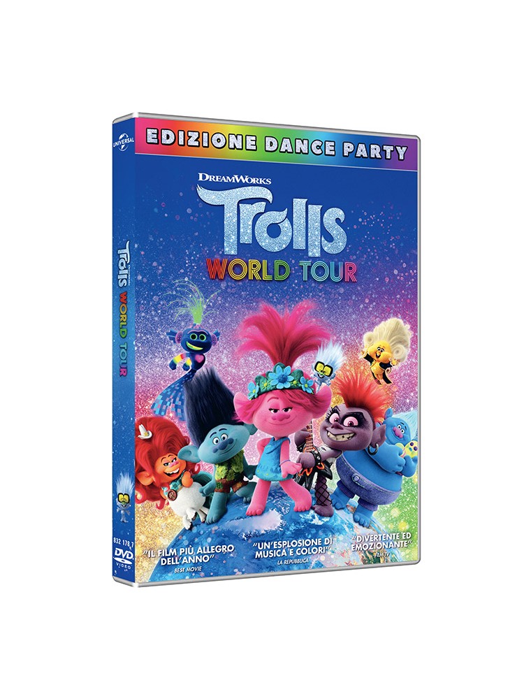 TROLLS WORLD TOUR ANIMAZIONE - DVD