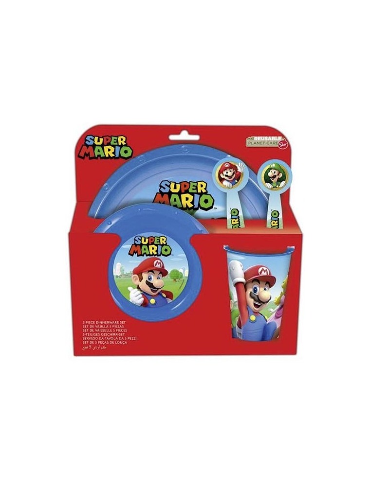 Regalo Set Deluxe Super Mario Nintendo - Gadget