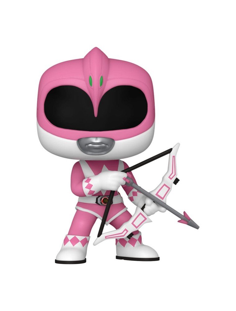 Power Rangers 30th Pop! Tv Vinile Figura Pink Ranger 9 Cm Funko