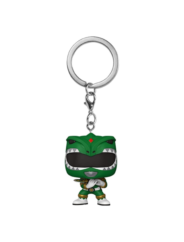 Power Rangers 30th Pop! Vinile Portachiavis 4 Cm Green Ranger  Funko