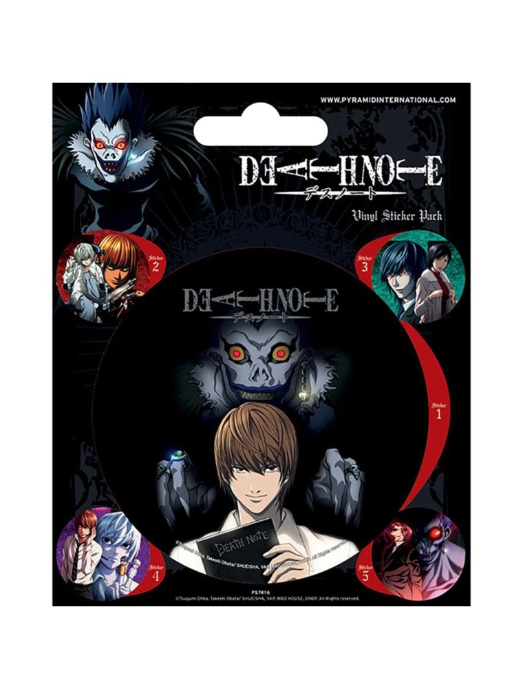 DEATH NOTE STICKER SET Adesivi Pyramid International