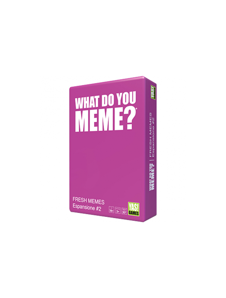 WHAT DO YOU MEME? ESPANSIONE FRESH MEMES -2 GIOCHI DA TAVOLO - TAVOLO/SOCIETA'